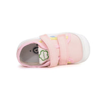 D.D.Step tenisi fete din panza 28-33 Baby Pink cu dungi