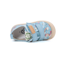 D.D.Step tenisi fete din panza 22-33 Oceanic Unicorn
