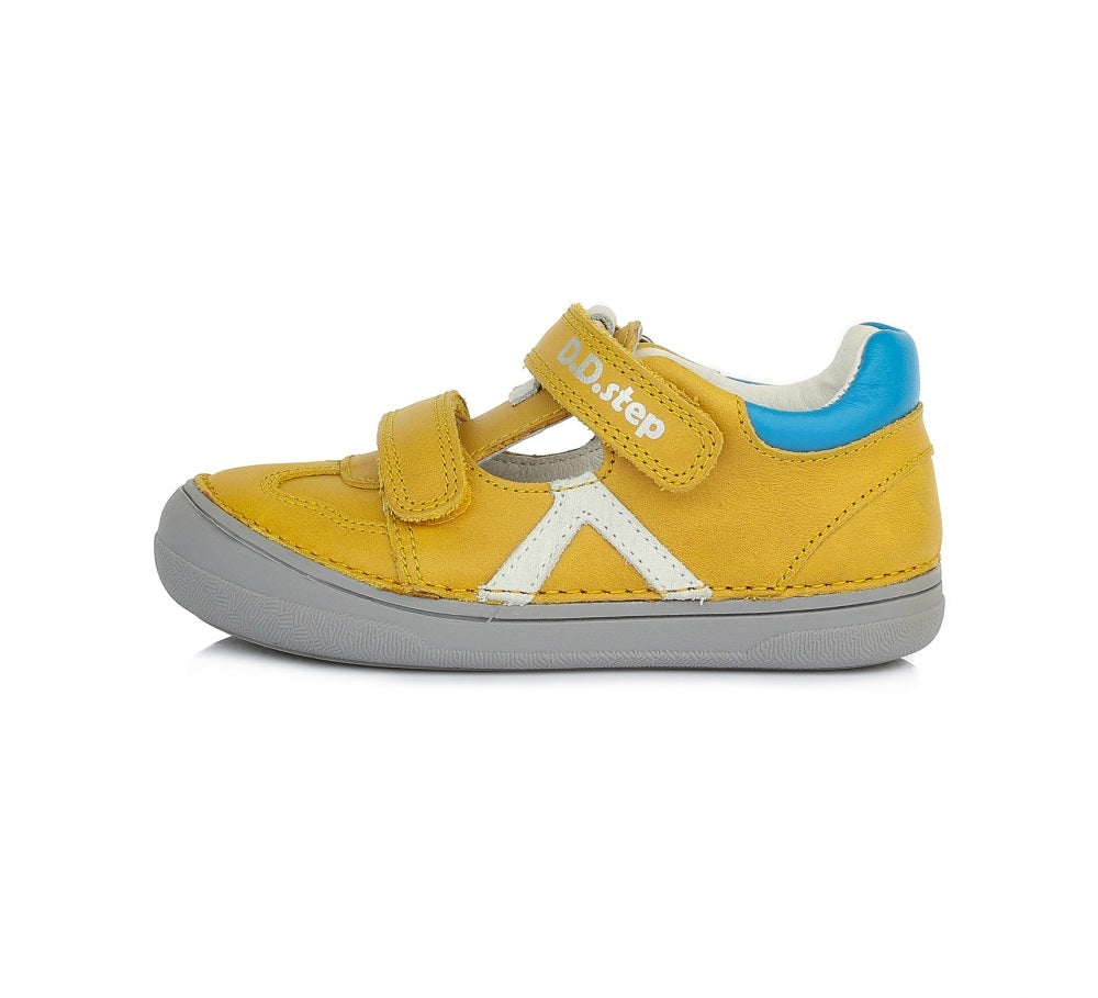 D.D.Step pantofi baieti decupati 26-31, Yellow H078-29M