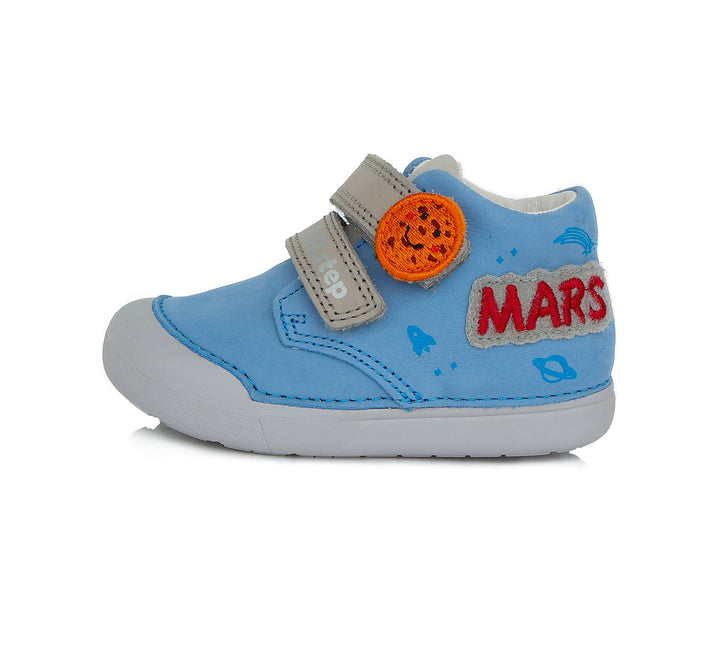 D.D.Step pantofi baieti Primii Pasi 20-25, Bermuda Blue 01