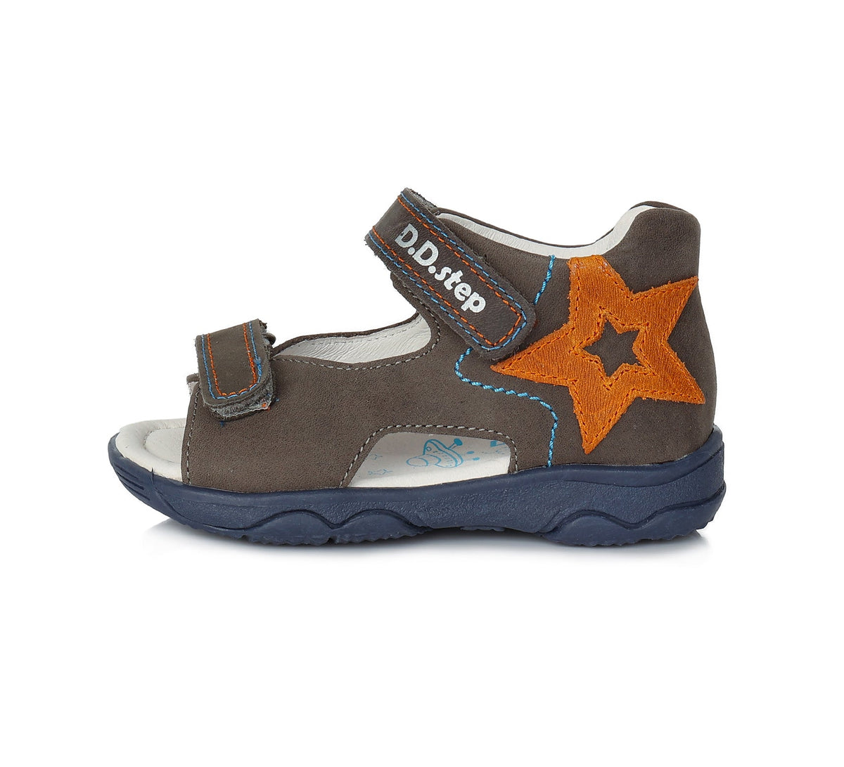 D.D.Step sandale baieti 25-30, Dark Grey AC64-537M 01 Imagine principală a produsului