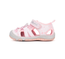 D.D.Step sandale fete "Quick Dry" 20-31 Baby Pink cu libelule si floricele