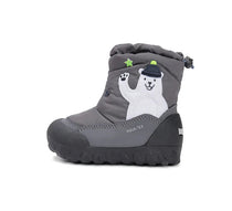 D.D.Step cizme baieti Aqua-Tex imblanite 22-27 Grey cu urs polar