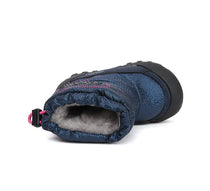 D.D.Step cizme fete Aqua-Tex imblanite 28-33 Royal Blue cu inimioara