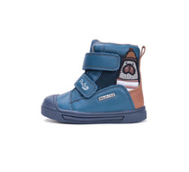 D.D.Step ghete baieti AQUA-TEX captusite Ponte20 supinati 22-27 Calypso Sky cu foca