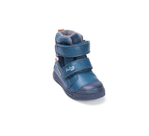D.D.Step ghete baieti AQUA-TEX captusite Ponte20 supinati 22-27 Calypso Sky cu foca