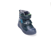 D.D.Step ghete baieti AQUA-TEX captusite Ponte20 supinati 22-27 Royal Blue cu foca