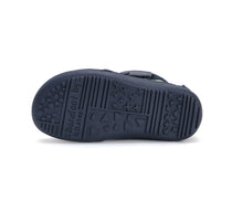 D.D.Step ghete baieti Barefoot captusite 25-30 Royal Blue cu crocodil