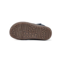 D.D.Step ghete baieti Barefoot captusite 25-30 Rotal Blue cu portocaliu