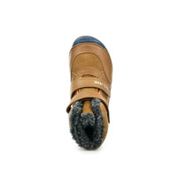D.D.Step ghete baieti Barefoot captusite cu talpa fluorescenta 25-30 Chocolate cu unelte