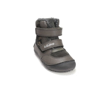 D.D.Step ghete baieti Barefoot captusite cu talpa fluorescenta 25-30 Khaki cu unelte