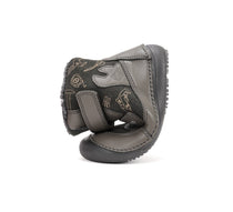 D.D.Step ghete baieti Barefoot captusite cu talpa fluorescenta 25-30 Khaki cu unelte