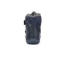 D.D.Step ghete baieti Barefoot captusite cu talpa fluorescenta 25-30 Royal Blue cu unelte