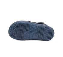 D.D.Step ghete baieti Barefoot captusite cu talpa fluorescenta 25-30 Royal Blue cu unelte