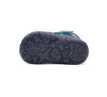 D.D.Step ghete baieti Barefoot imblanite 26-31 Bermuda Blue