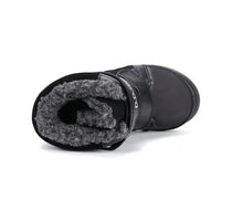 D.D.Step ghete baieti imblanite 26-31 Black cu portocaliu
