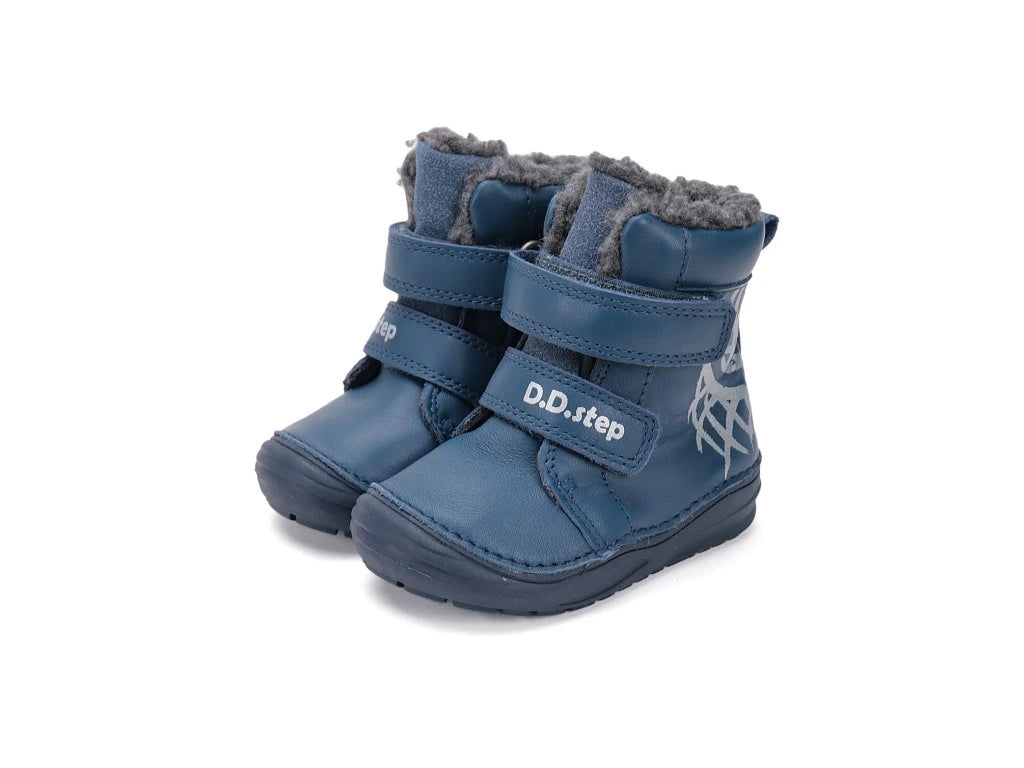 D.D.Step ghete baieti imblanite 20-25 Bermuda Blue Baschet Imagine principală a produsului