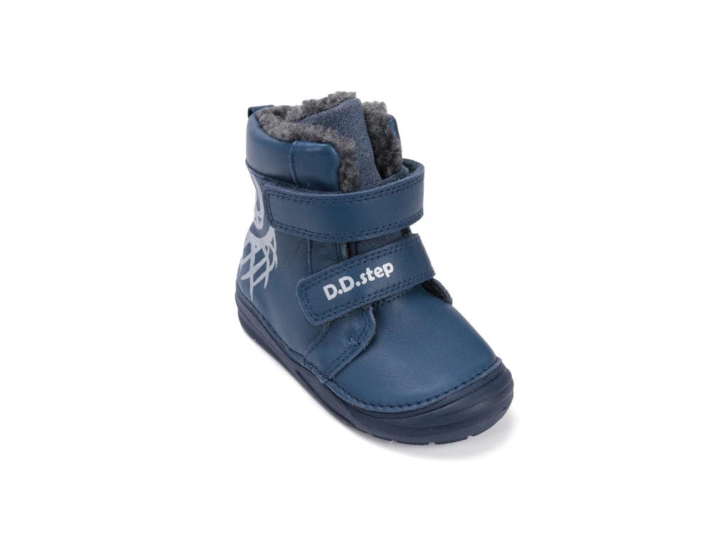 D.D.Step ghete baieti imblanite 20-25 Bermuda Blue Baschet