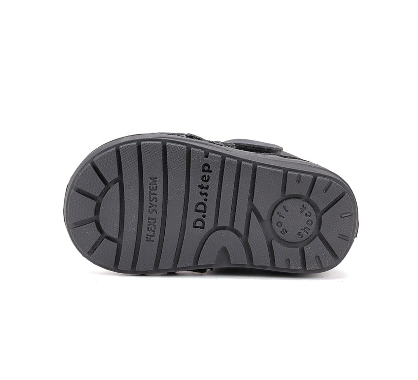 D.D.Step ghete baieti imblanite 20-25 Dark Grey Baschet