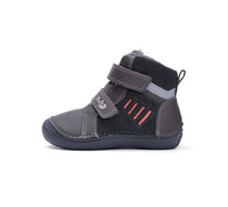 D.D.Step ghete baieti imblanite Ponte20 supinati 30-35 Dark Grey cu dungi