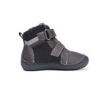 D.D.Step ghete baieti imblanite Ponte20 supinati 30-35 Dark Grey cu dungi