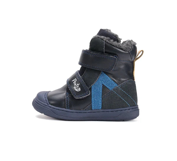 D.D.Step ghete baieti imblanite Ponte20 supinati 28-33 Royal Blue Imagine secundară a produsului