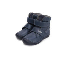 D.D.Step ghete baieti imblanite Ponte20 supinati 30-35 Royal Blue cu dragon