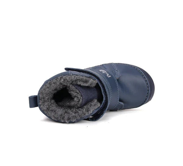 D.D.Step ghete baieti imblanite Ponte20 supinati 24-29 Royal Blue cu dragon