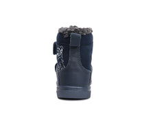 D.D.Step ghete baieti imblanite Ponte20 supinati 22-27 Royal Blue cu urs