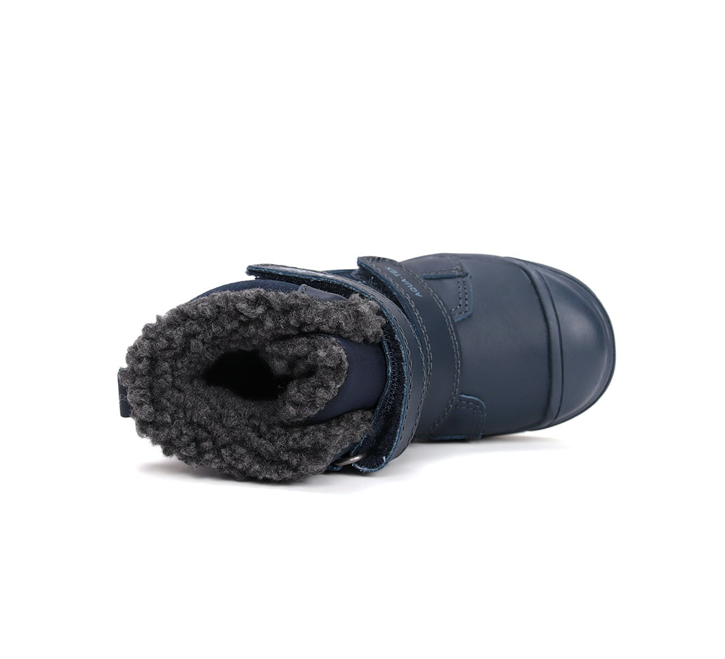 D.D.Step ghete baieti imblanite Ponte20 supinati 22-27 Royal Blue cu urs