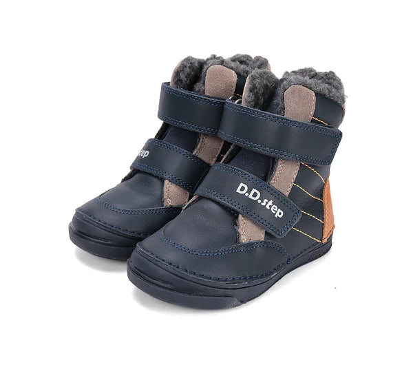 D.D.Step ghete baieti imblanite 25-30 Royal Blue