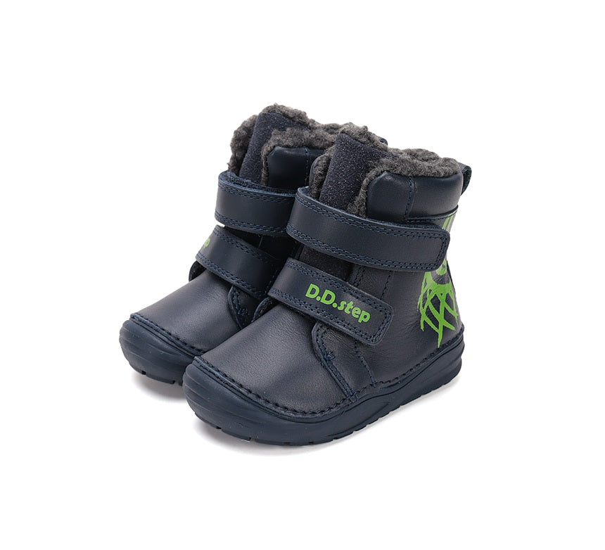 D.D.Step ghete baieti imblanite 26-31 Royal Blue Baschet Imagine principală a produsului
