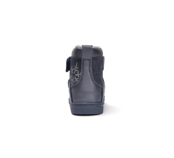 D.D.Step ghete fete AQUA-TEX captusite Ponte20 supinati 22-27 Royal Blue cu fulgi