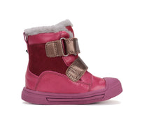 D.D.Step ghete fete imblanite Ponte20 supinati 28-33 Dark Pink  cu bufnita
