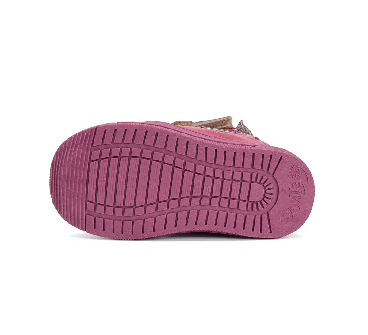 D.D.Step ghete fete imblanite Ponte20 supinati 28-33 Dark Pink  cu bufnita