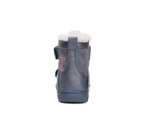 D.D.Step ghete fete imblanite Ponte20 supinati AQUA-TEX 28-33 Royal Blue cu unicorn