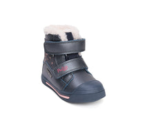 D.D.Step ghete fete imblanite Ponte20 supinati AQUA-TEX 22-27 Royal Blue cu unicorn