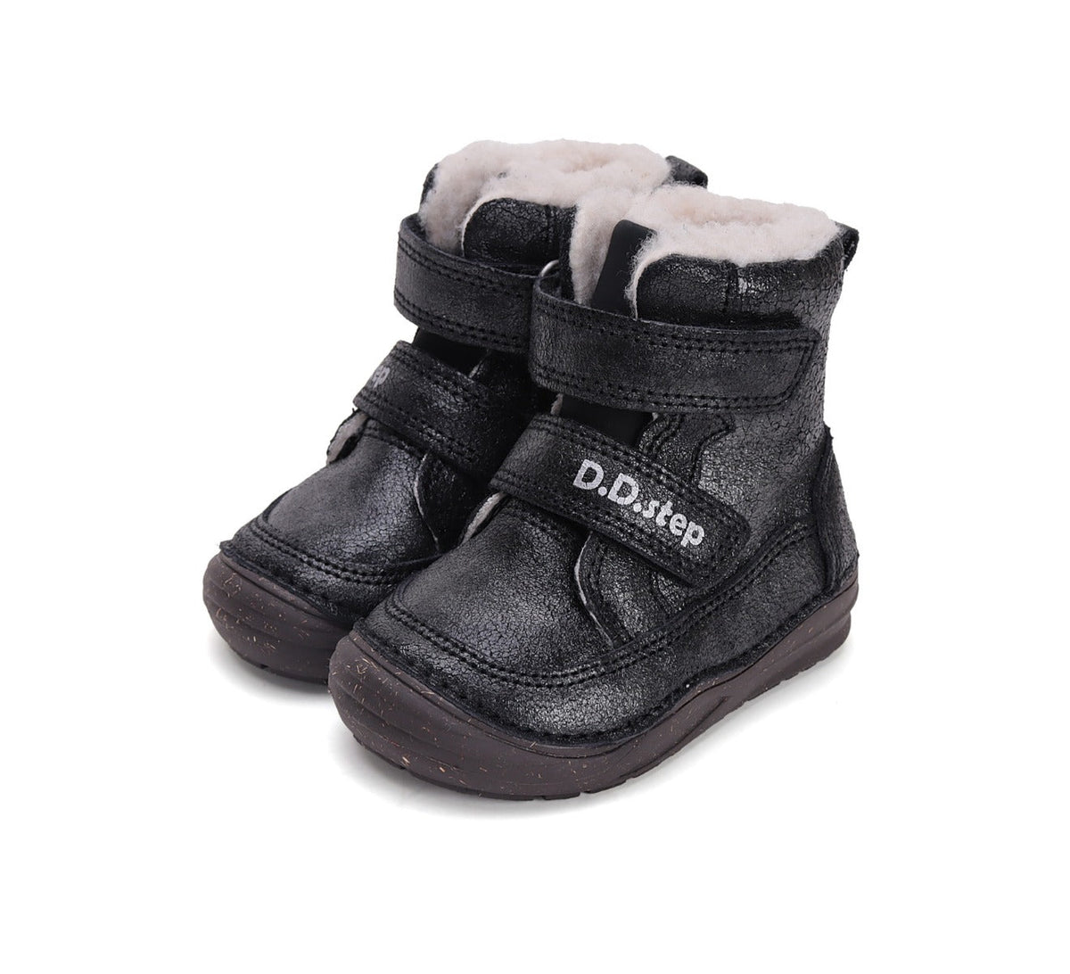 D.D.Step ghete fete imblanite 26-31 Black Imagine principală a produsului