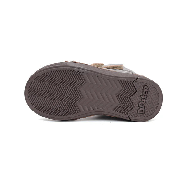 D.D.Step ghete fete imblanite 25-30 Champagne cu inima in floare