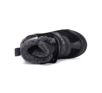 D.D.Step ghete fete imblanite cu LED 25-30 Black cu inimioara