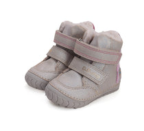 D.D.Step ghete fete imblanite 19-24 Light Grey cu iepuras