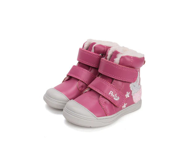 D.D.Step ghete fete imblanite Ponte20 supinati 22-27 Dark Pink cu soricel Fő kép