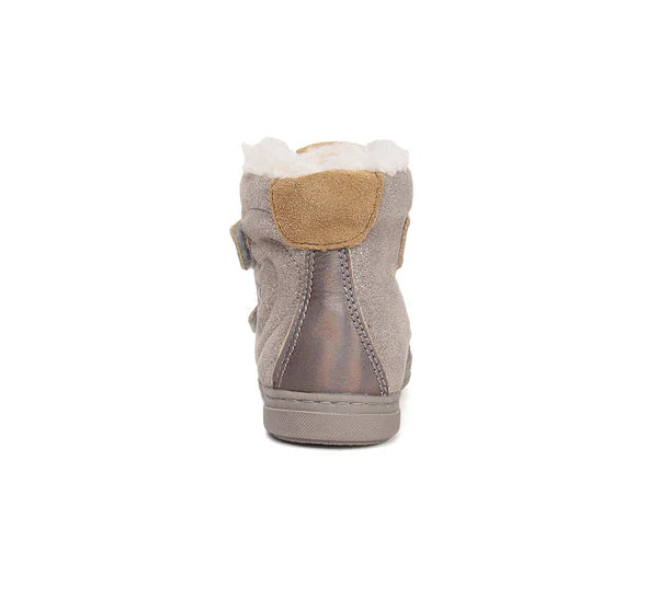 D.D.Step ghete fete imblanite Ponte20 supinati 22-27 Grey cu inimioara