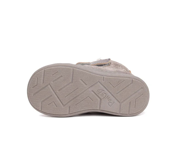 D.D.Step ghete fete imblanite Ponte20 supinati 22-27 Grey cu inimioara