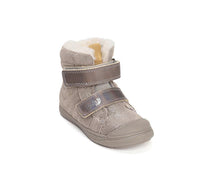 D.D.Step ghete fete imblanite Ponte20 supinati 22-27 Grey cu inimioara