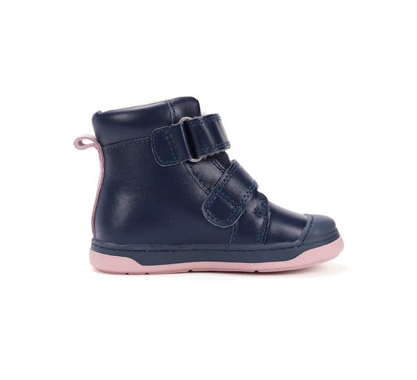 D.D.Step ghete fete imblanite Ponte20 supinati 22-27 Royal Blue cu soricel