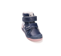 D.D.Step ghete fete imblanite Ponte20 supinati 22-27 Royal Blue cu soricel