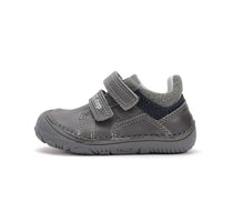 D.D.Step pantofi baieti Barefoot 20-25 Khaki cu gri