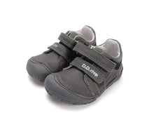 D.D.Step pantofi baieti Barefoot 20-25 Khaki cu gri