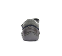 D.D.Step pantofi baieti Barefoot 20-25 Khaki cu gri